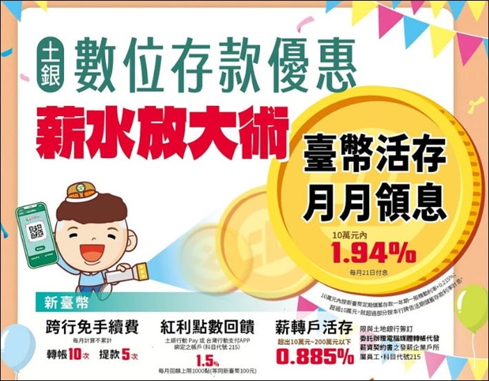 理財 》115年多家數位帳戶(銀行)開戶、高利活存、免費跨轉(跨提)、信用卡(簽帳卡)優惠資訊 - 第15張圖 理財 》115年多家數位帳戶(銀行)開戶、高利活存、免費跨轉(跨提)、信用卡(簽帳卡)優惠資訊