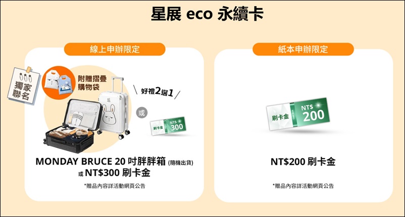 信用卡 》115年多家銀行信用卡新戶首刷禮行李箱、登機箱、旅行箱、旅行背包篇(115.01.09更新)